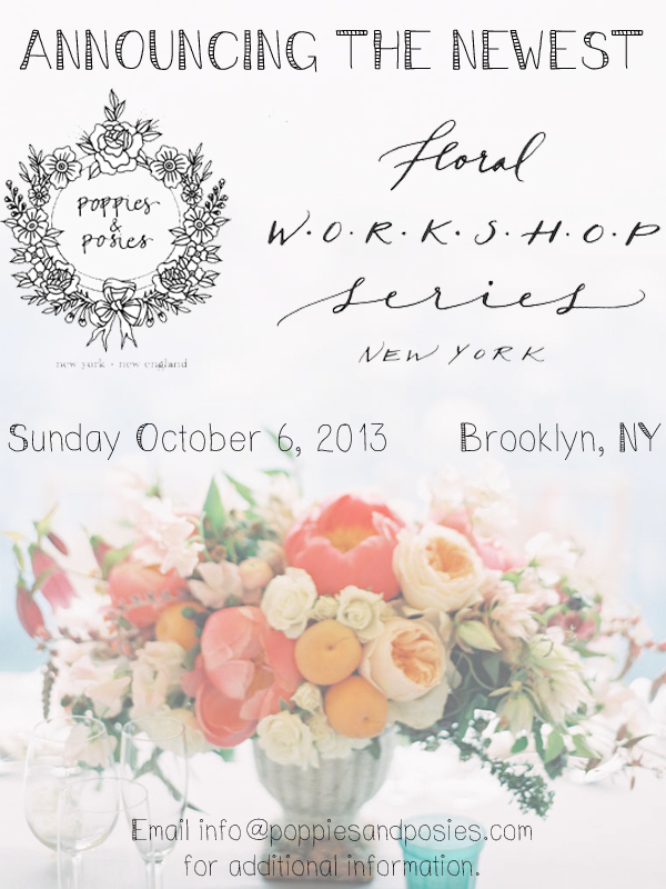 NYC Floral Workshop