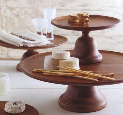 woodpedestaltray